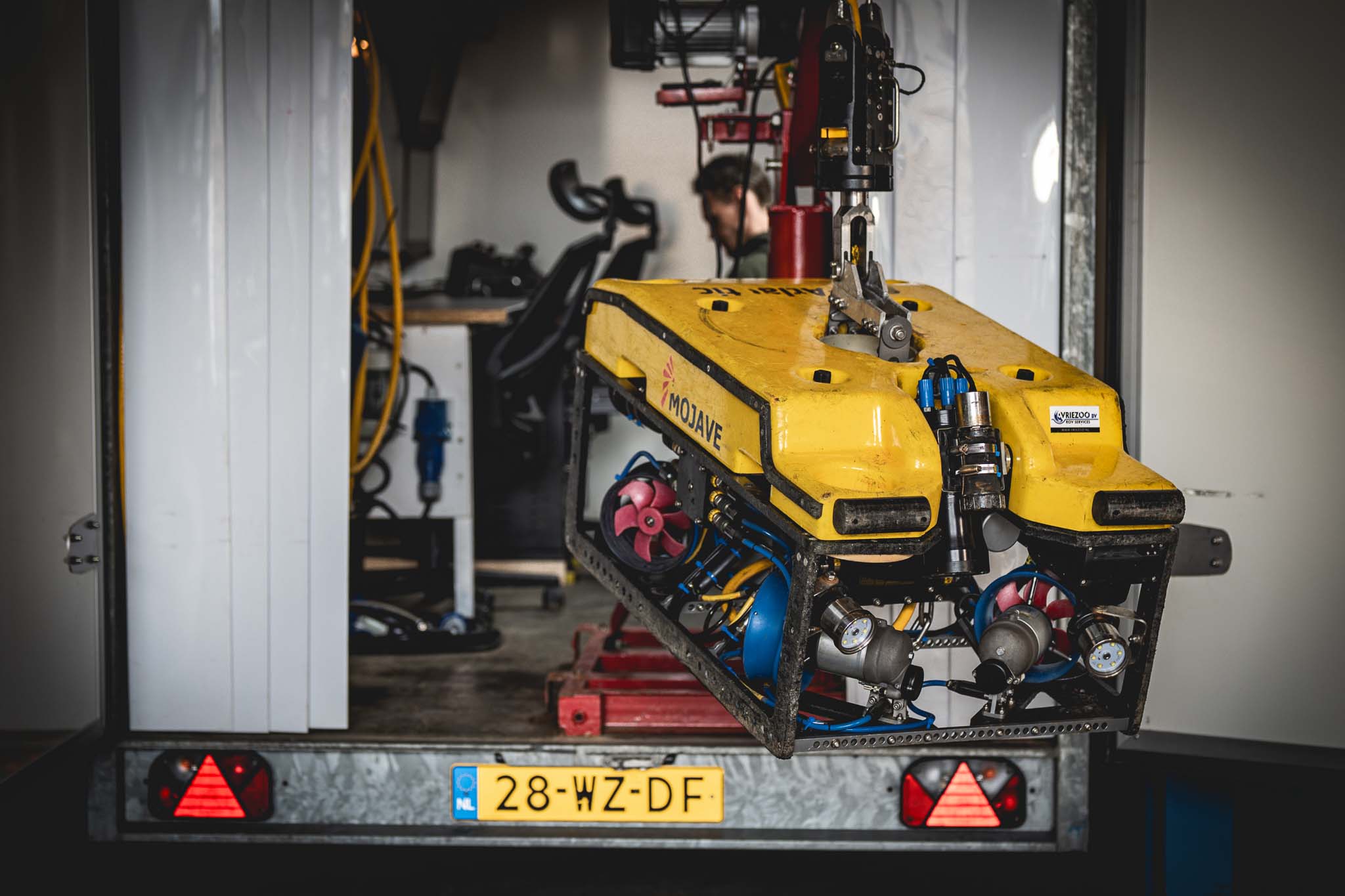 Ons apparatuur: Mojave ROV