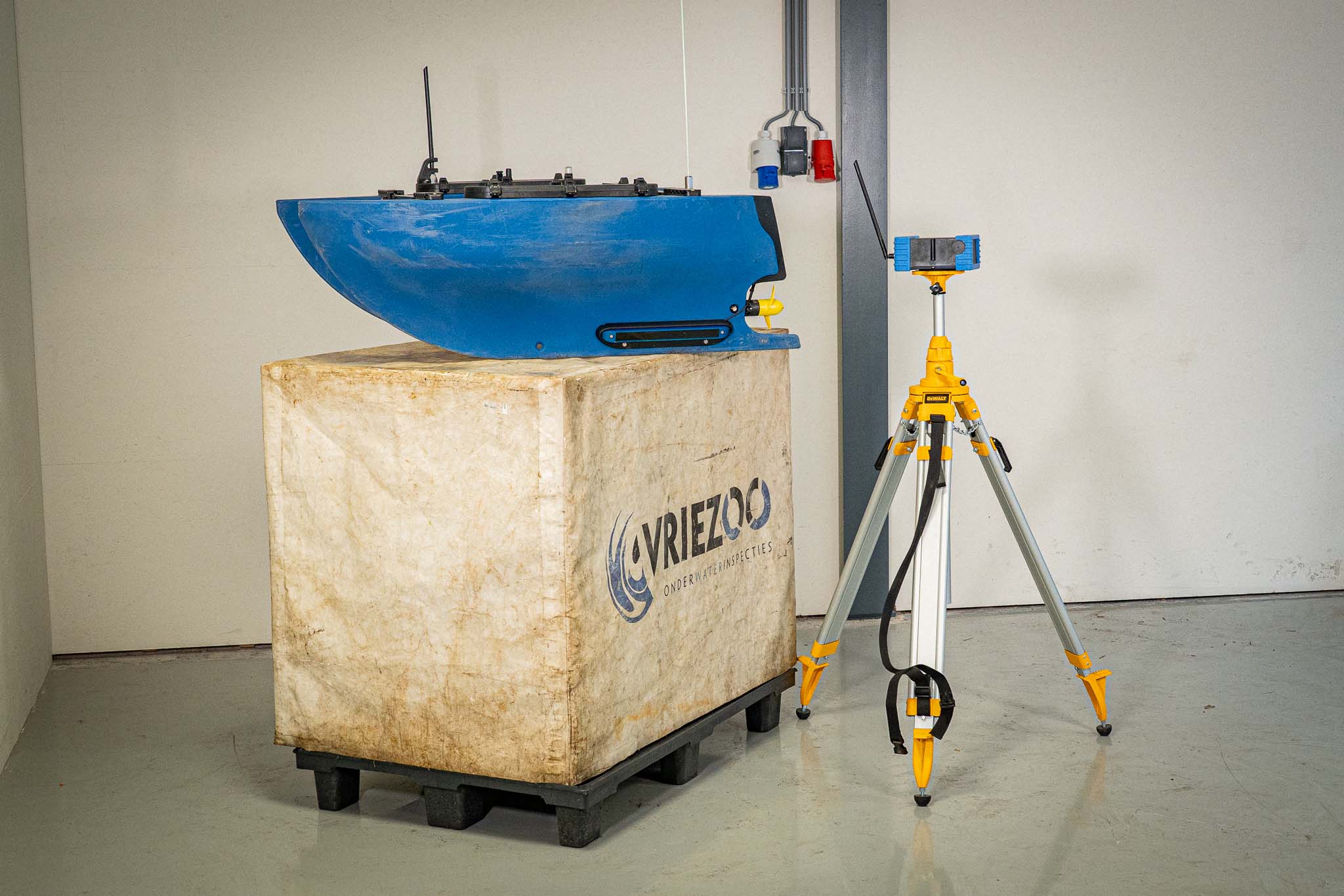Ons apparatuur: Blue Robotix ROV